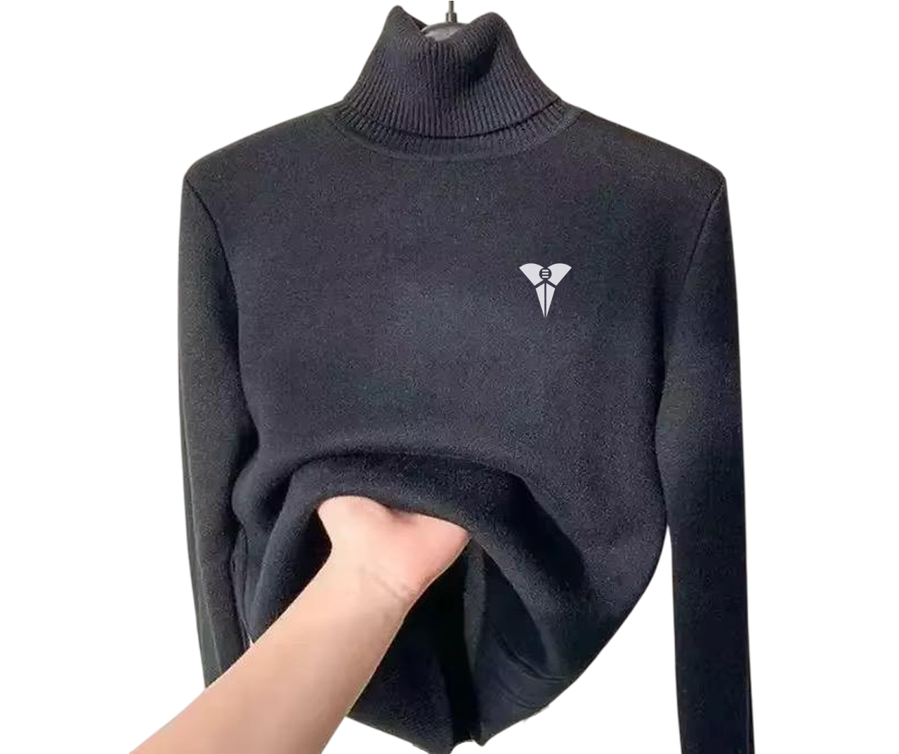 Pull à col roulé