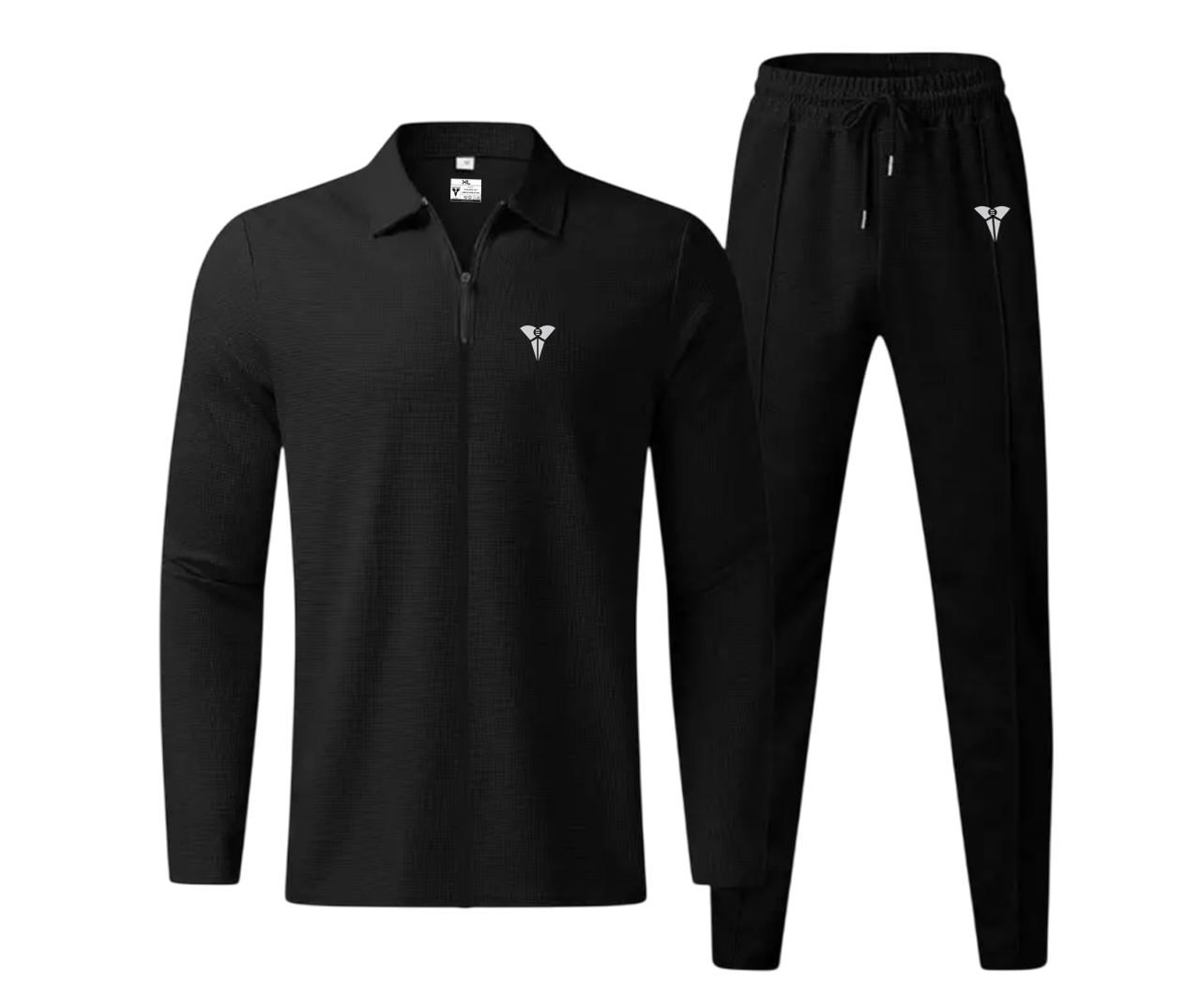 Waffle Tracksuit Set