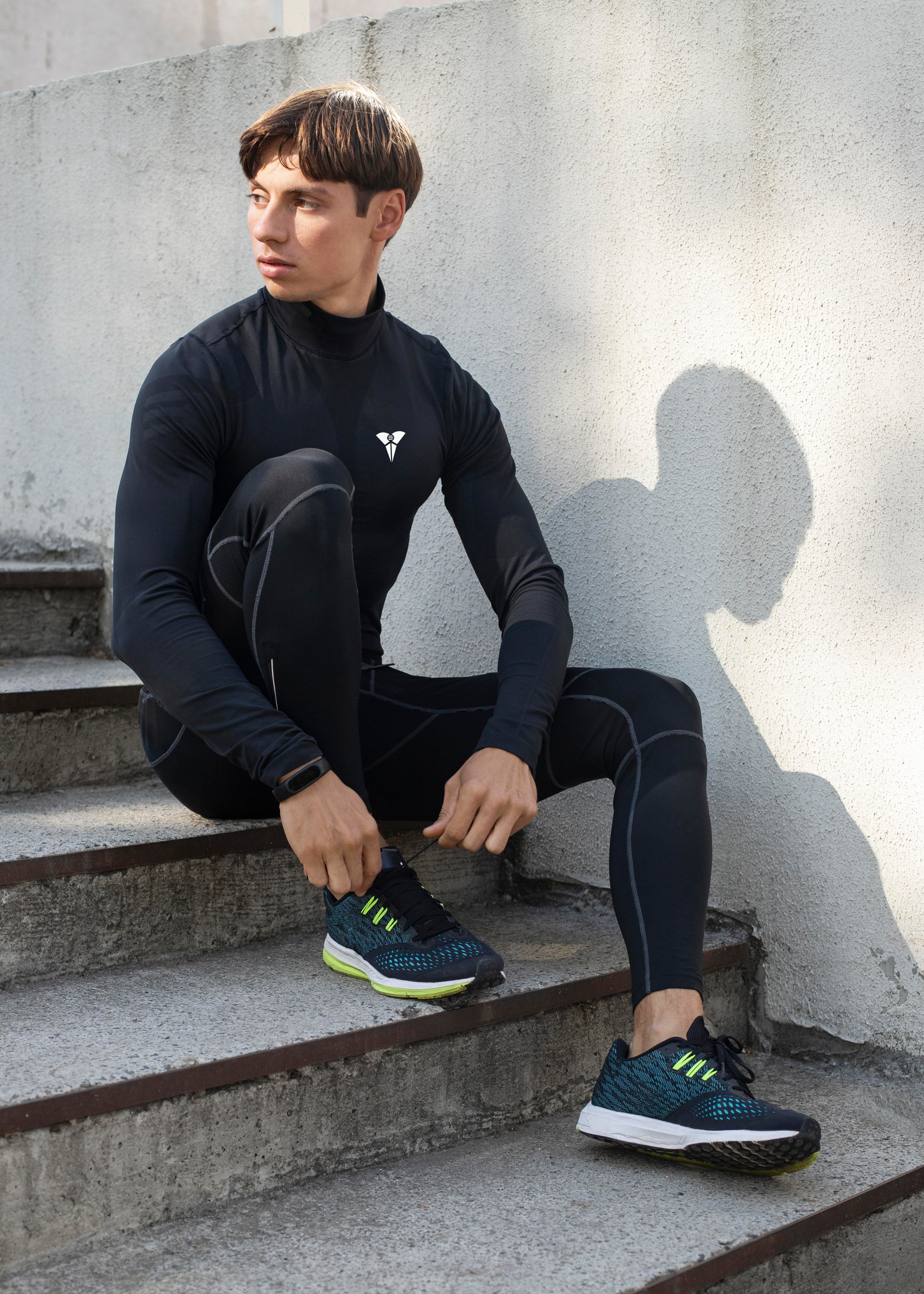T-shirt de compression à manches longues